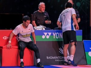 Ahsan Alami Cedera Lutut Saat Final All England 2023