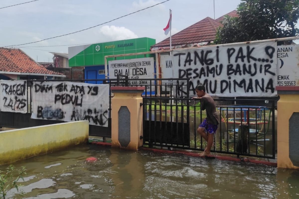 2 Kecamatan di Demak Terendam Banjir