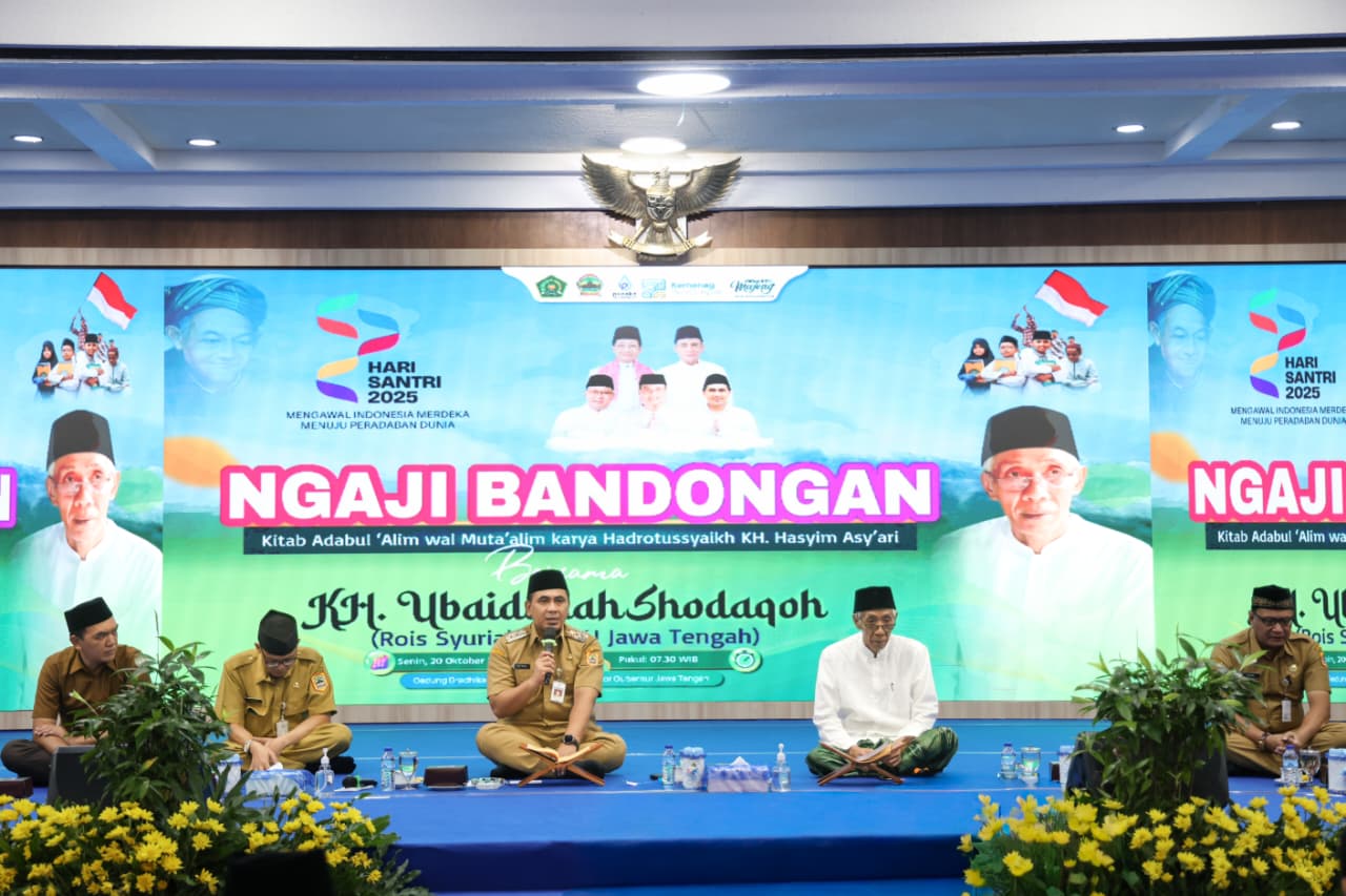 Pengkajian kitab karya pendiri Nahdlatul Ulama (NU) Hadrotussyaikh Kiai Hasyim Asy'ari